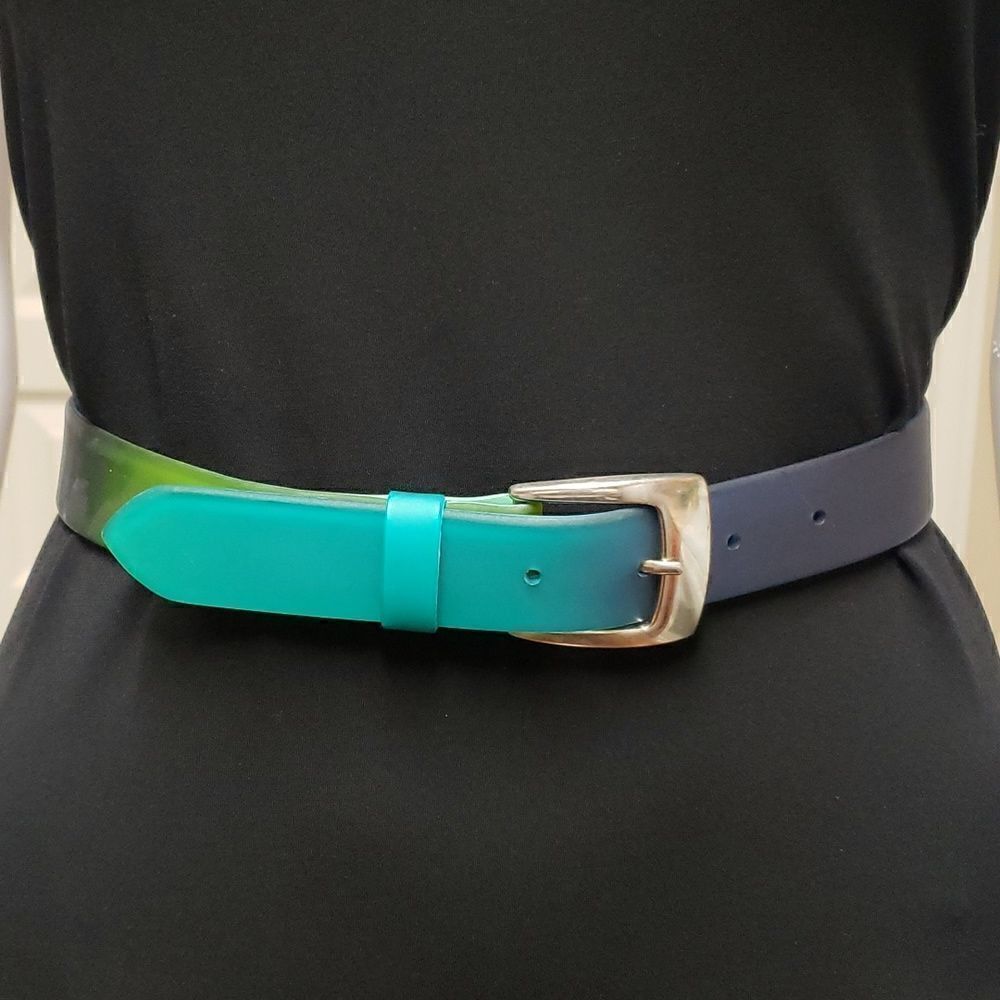 🌹Teal Green Blue Ombre Belt